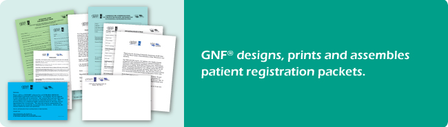 POS designs, prints and assembles your patient registration packets. so you can focus on making a great first impression.