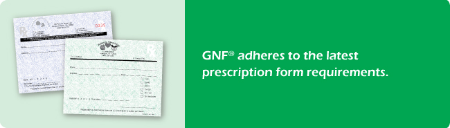 prescription forms - POS® adheres to the latest prescription form requirements. So you can focus on providing the best treatment options for your patients.